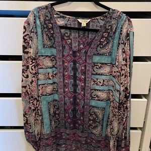 Lucky Brand v neck top